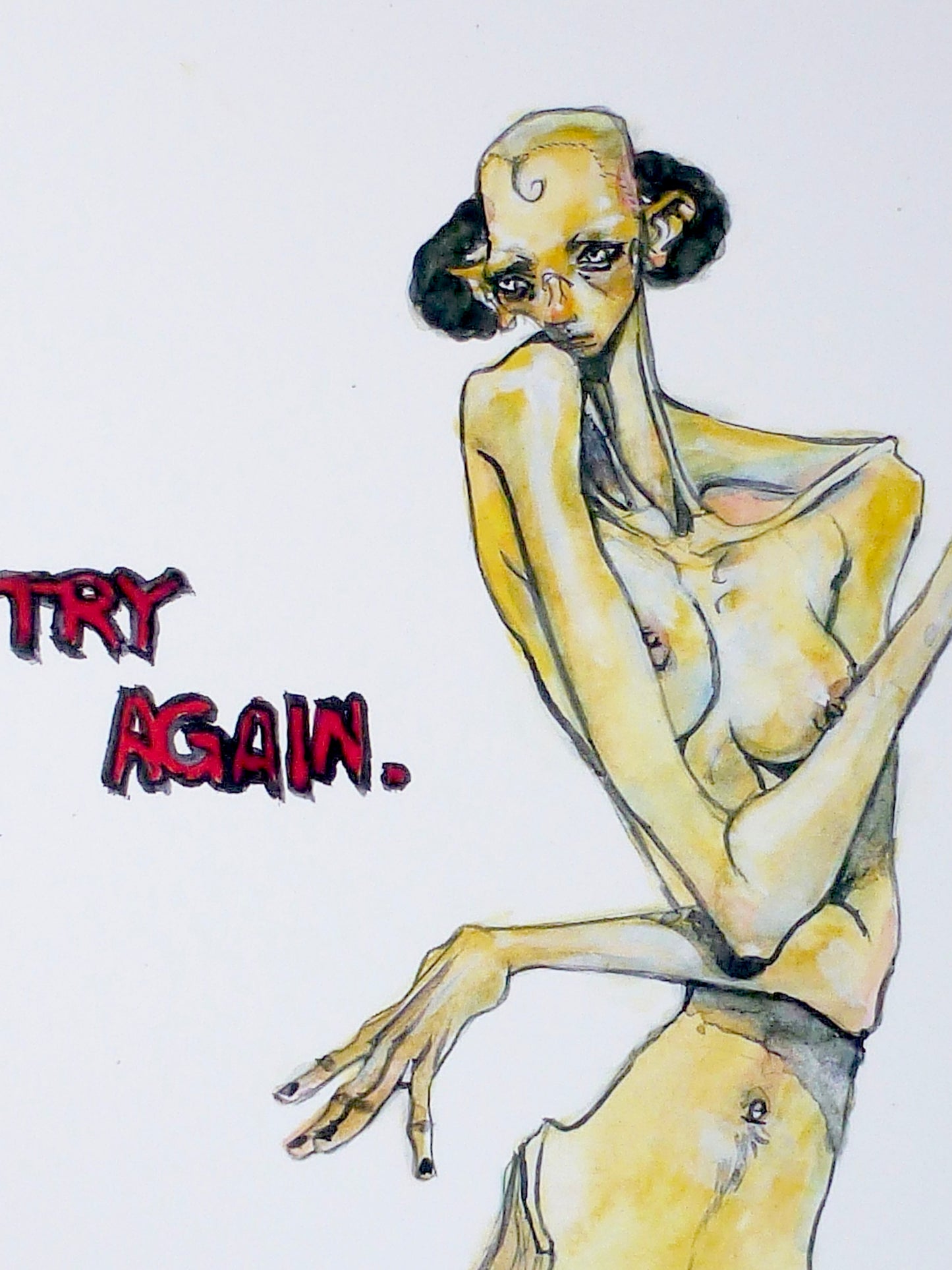 try agAIN PRINT