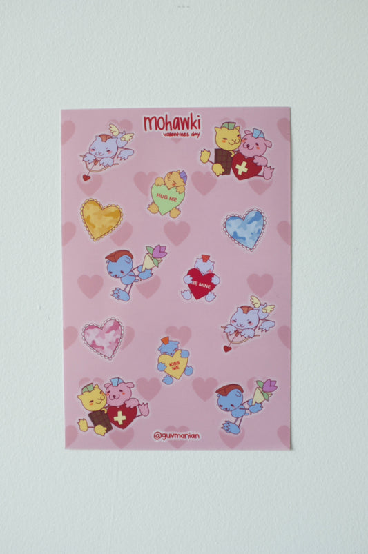 mohawki lovELY STICKER SHEET
