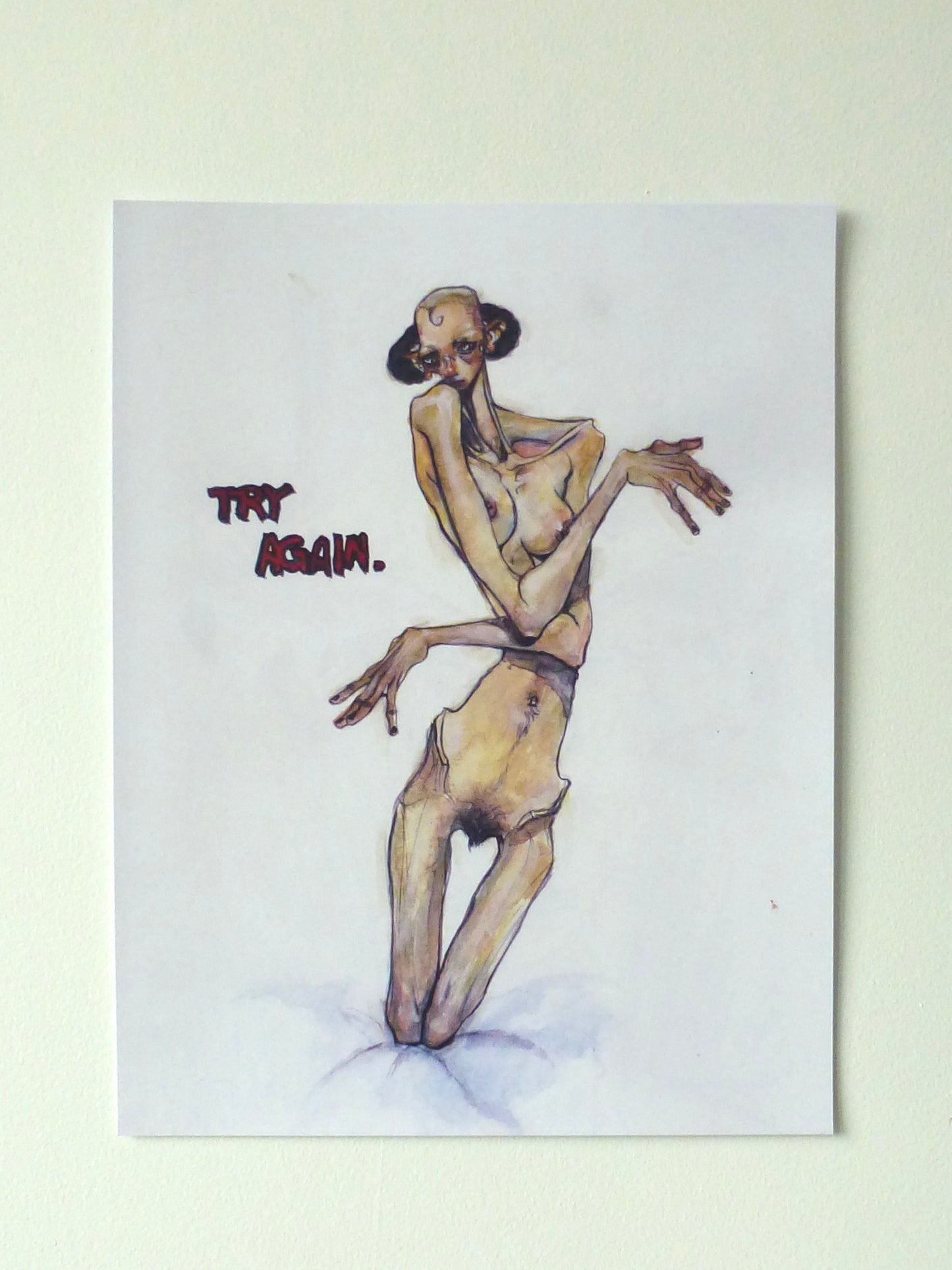 try agAIN PRINT