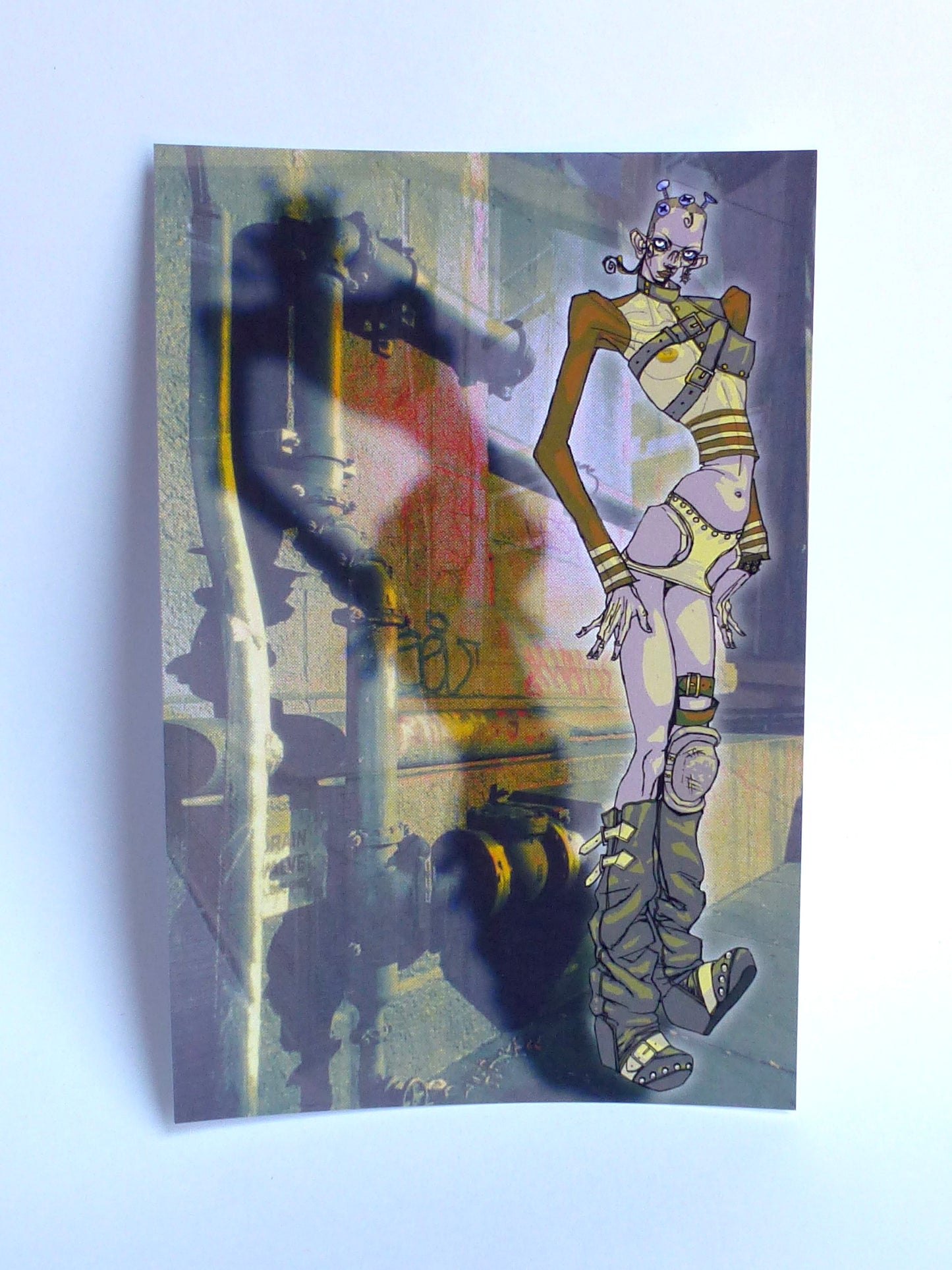 alleywAY PRINT [postcard]