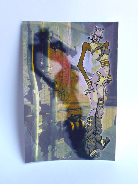 alleywAY PRINT [postcard]