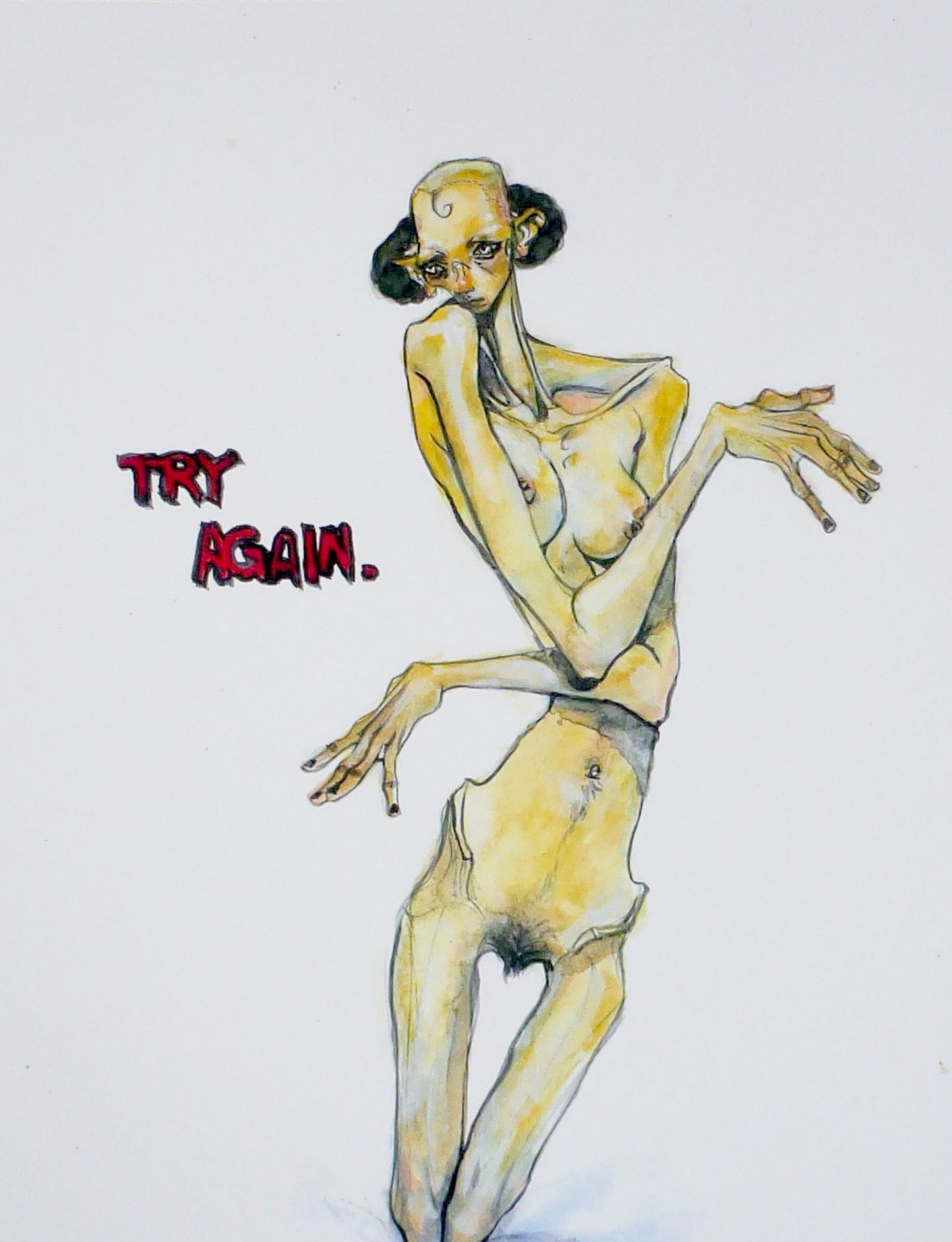 try agAIN PRINT