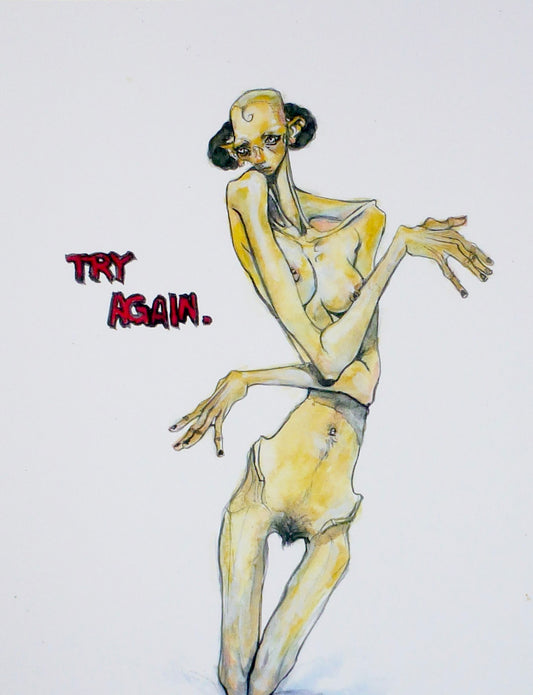 try agAIN PRINT