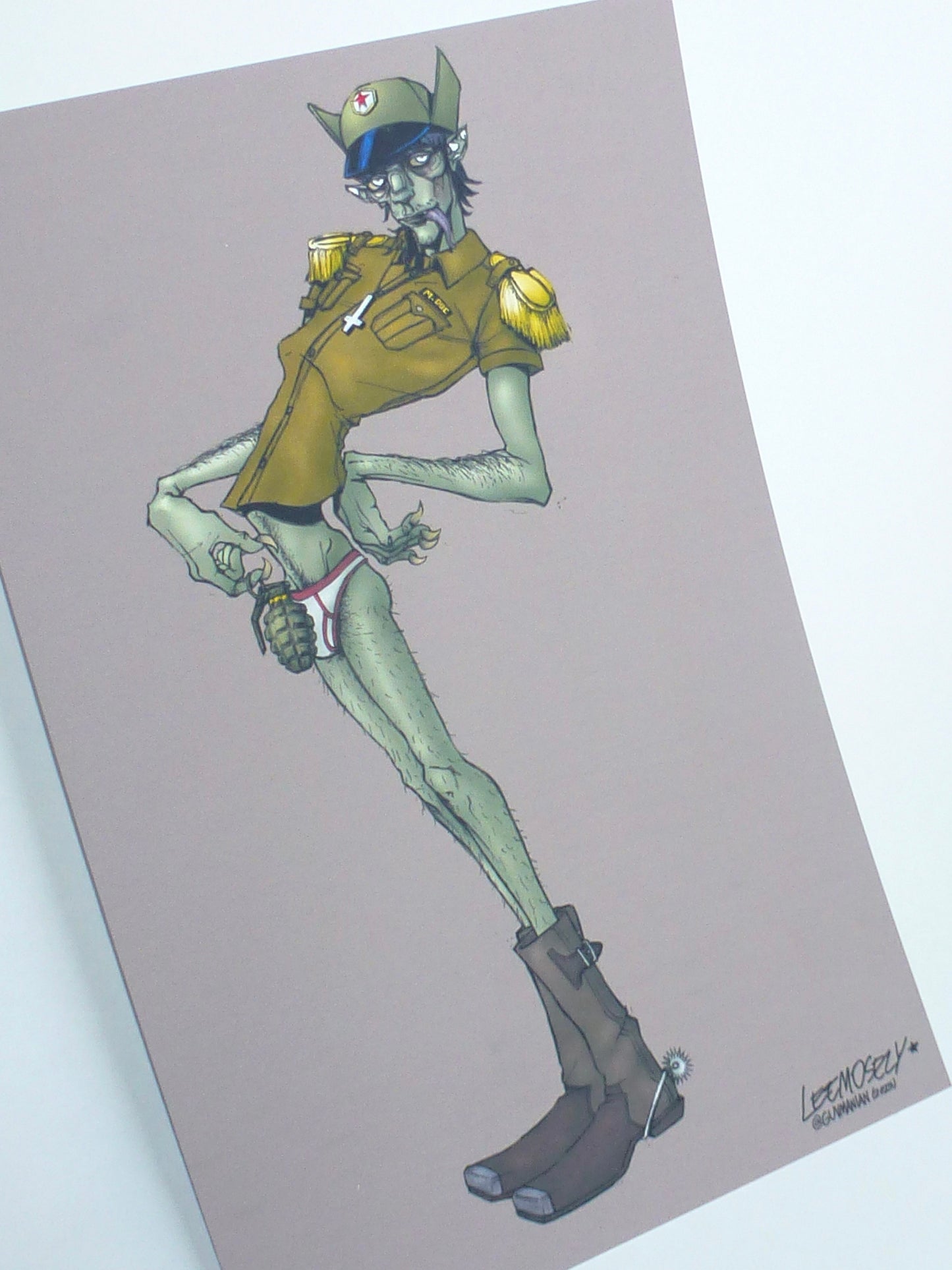 murdOC PRINT [postcard]