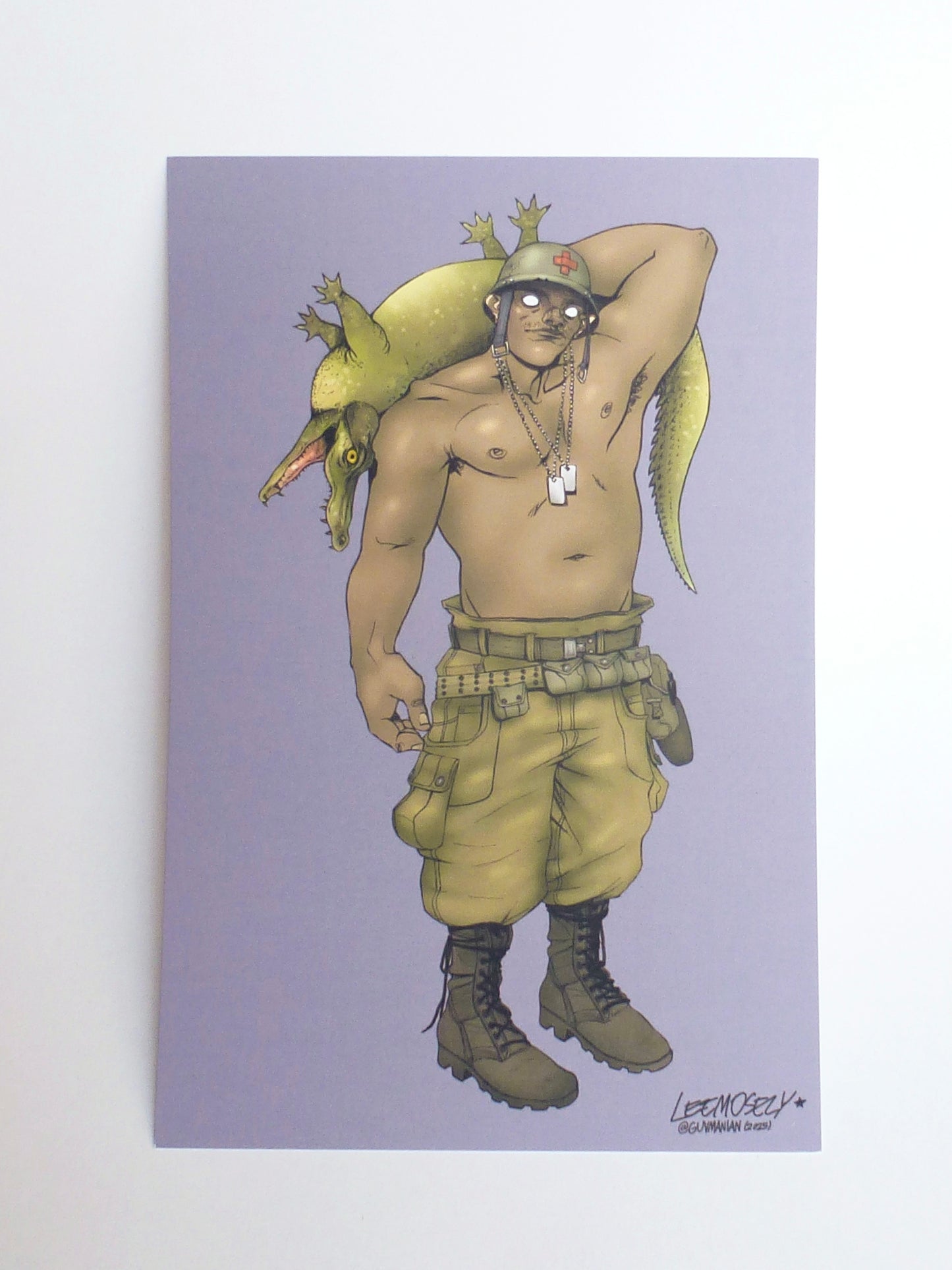 russEL PRINT [postcard]