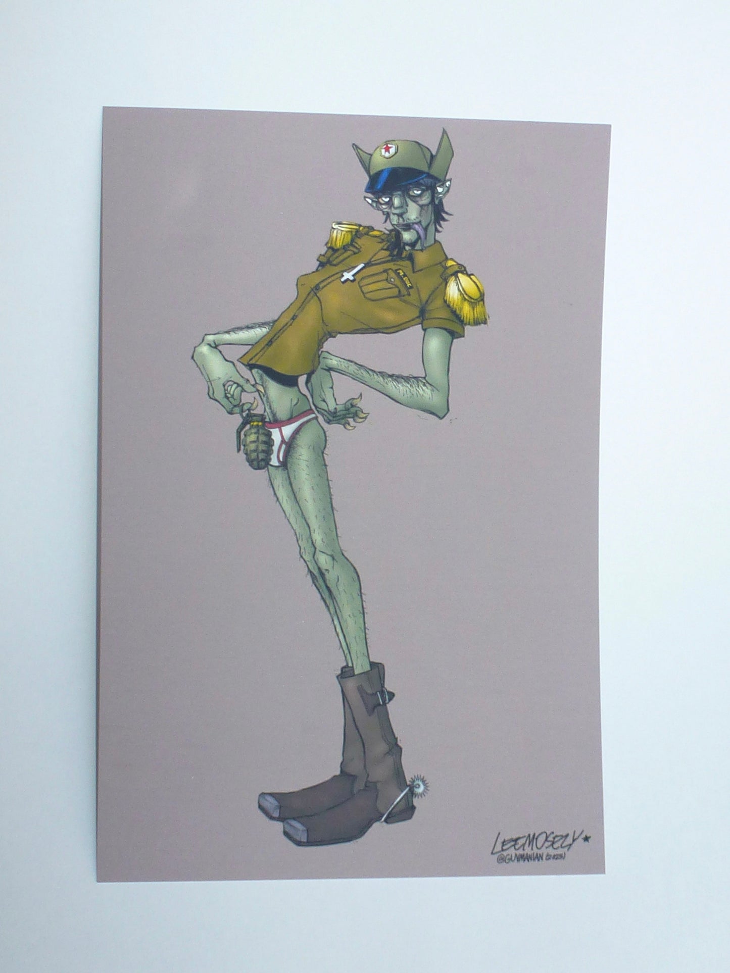 murdOC PRINT [postcard]