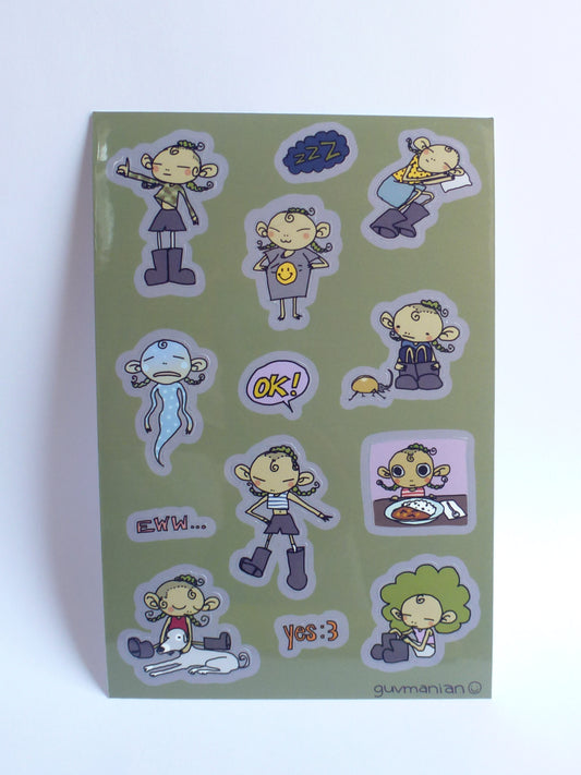 watashi stiCKER SHEET