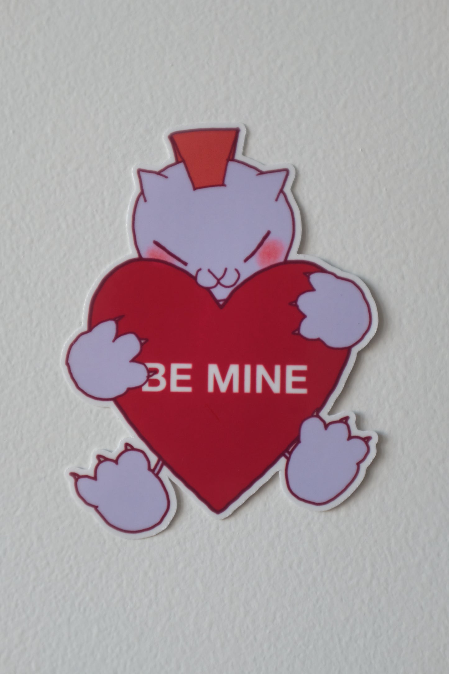 mohawki be MINE STICKER