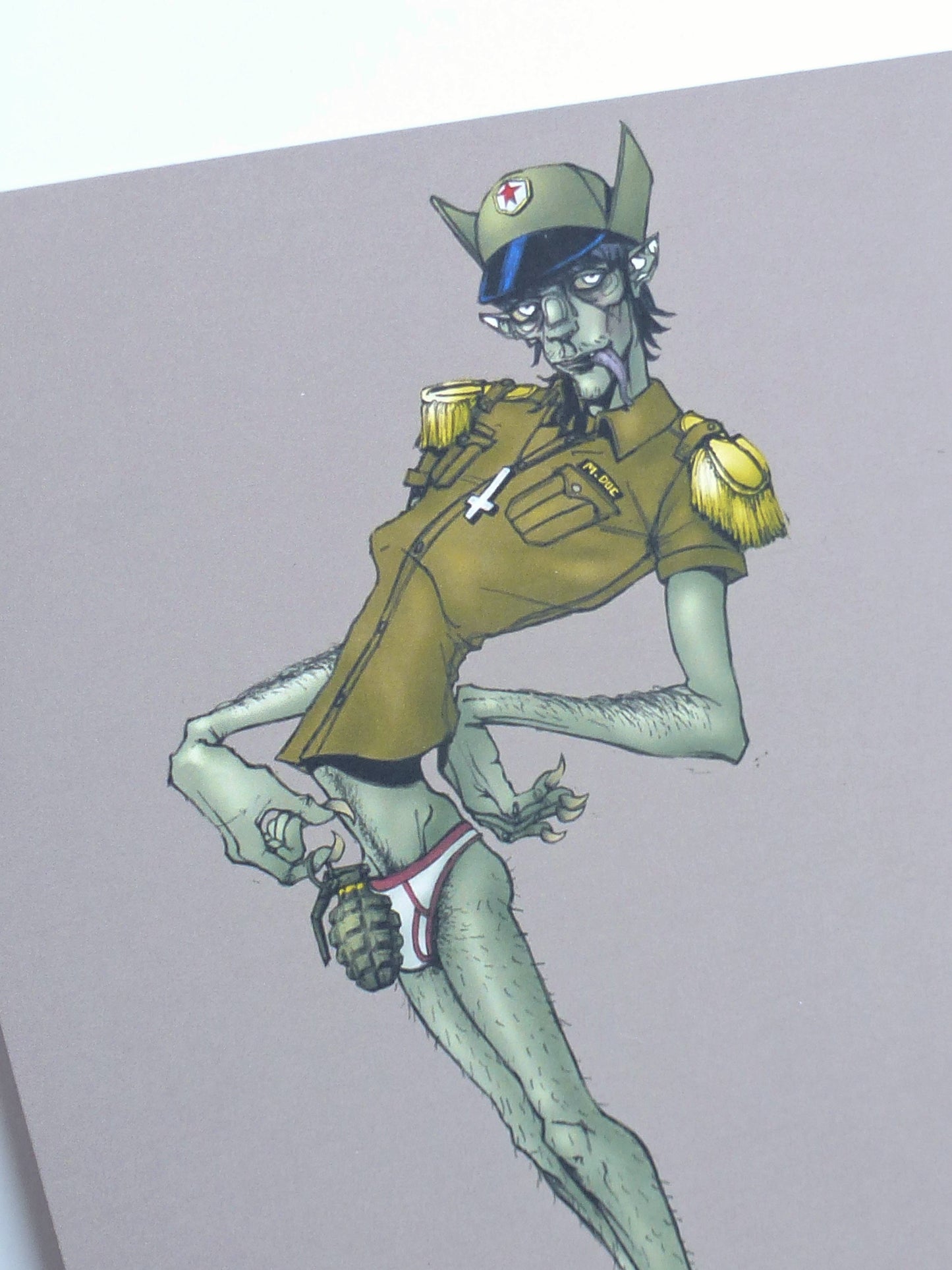 murdOC PRINT [postcard]