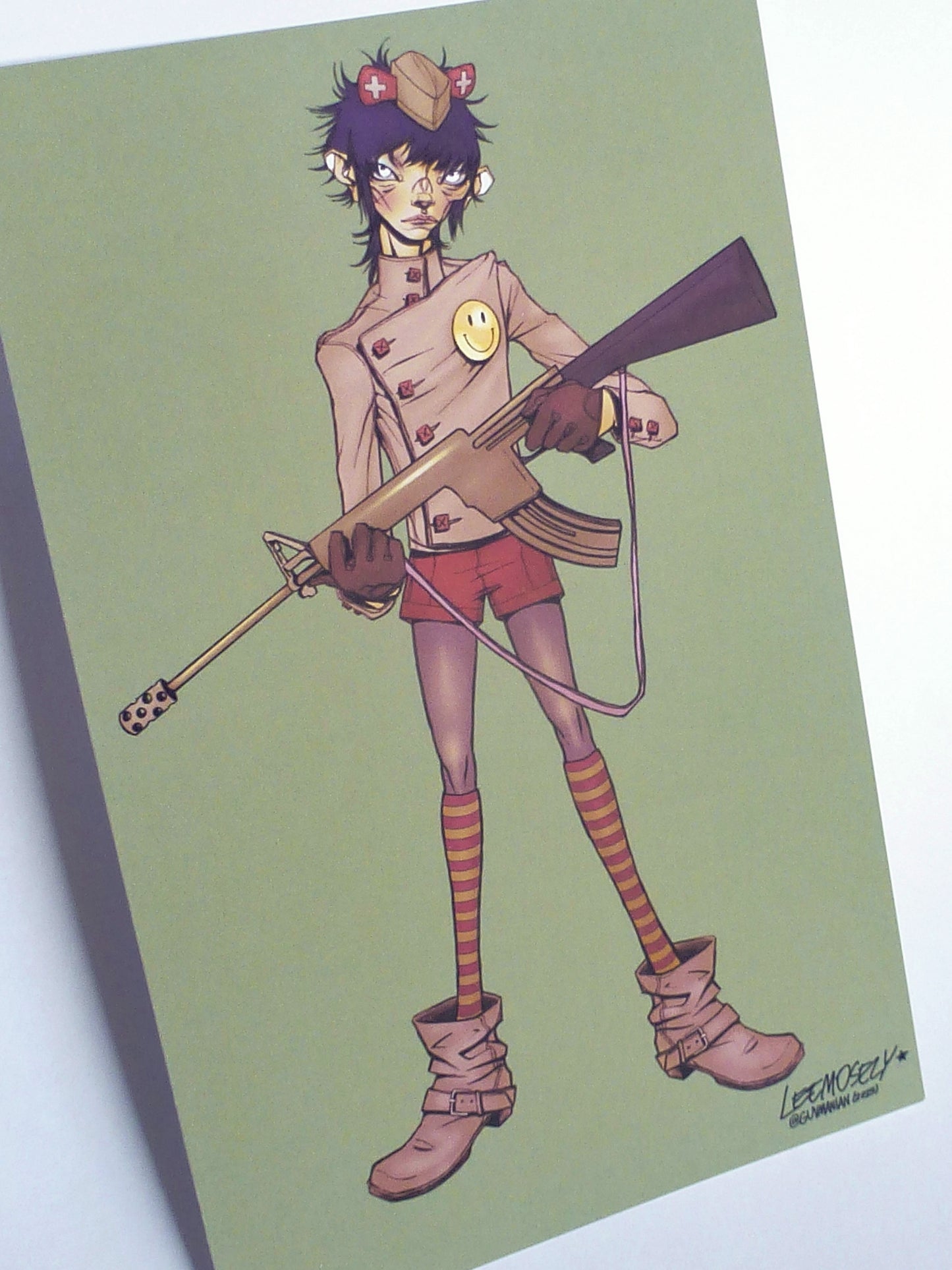 noodLE PRINT [postcard]