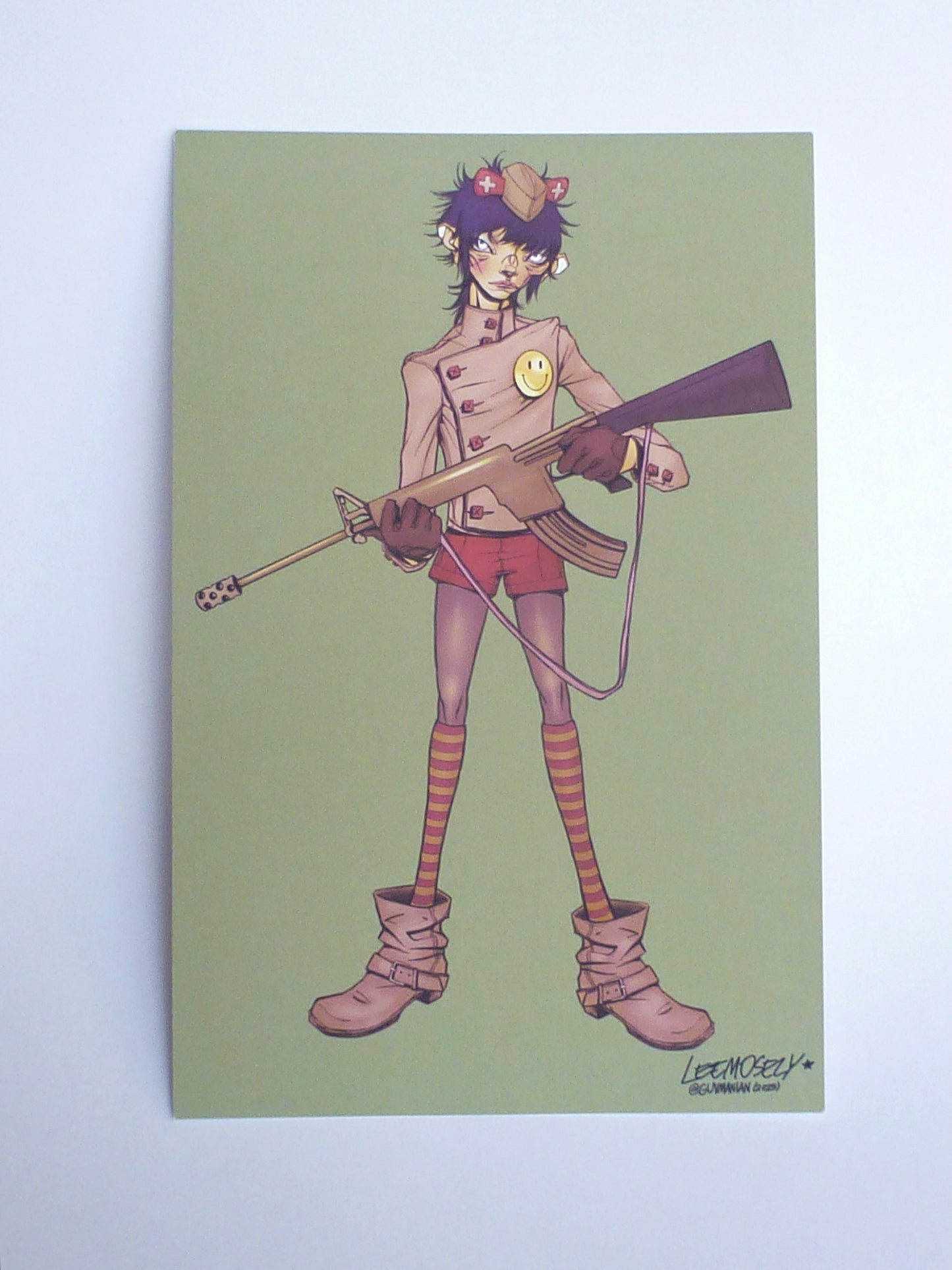 noodLE PRINT [postcard]