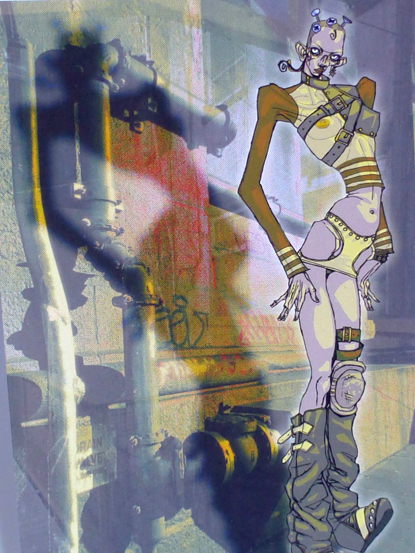 alleywAY PRINT [postcard]