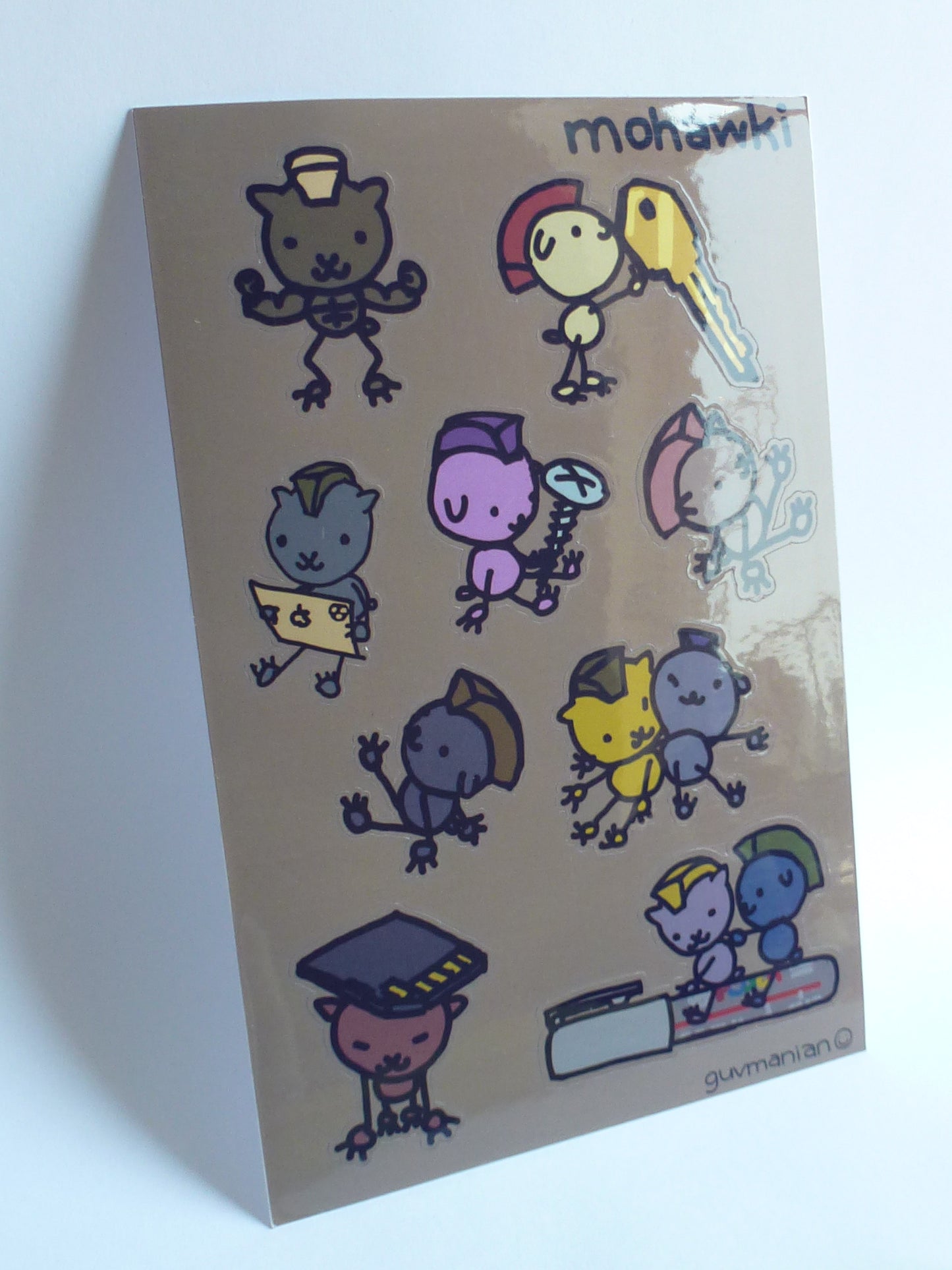 mohawki sticKER SHEET