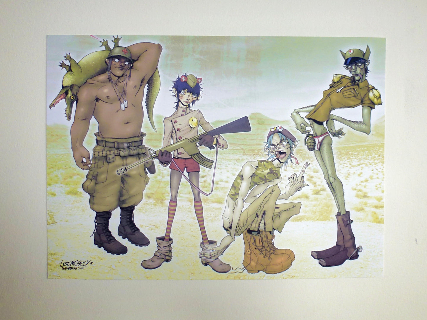goriLLAZ PRINT