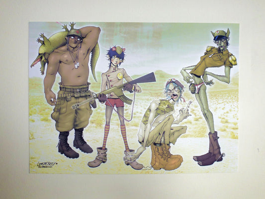 goriLLAZ PRINT