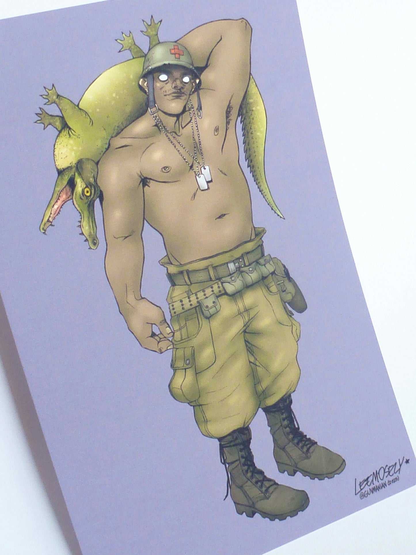 russEL PRINT [postcard]