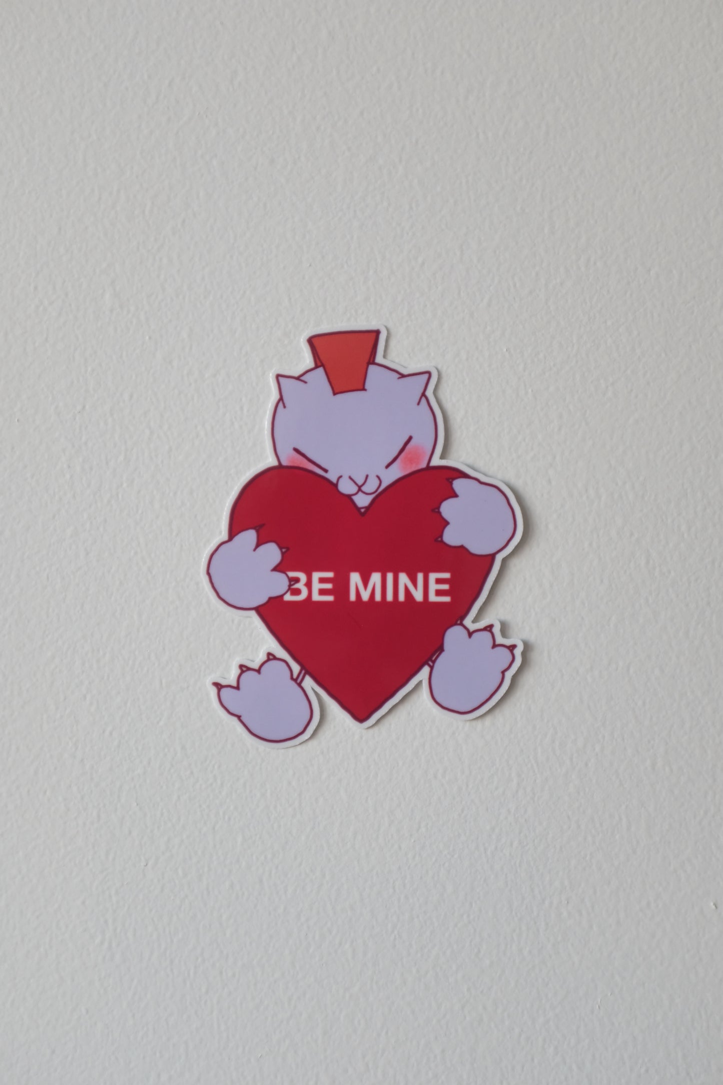 mohawki be MINE STICKER
