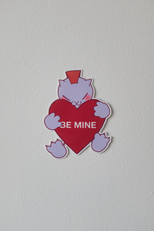 mohawki be MINE STICKER