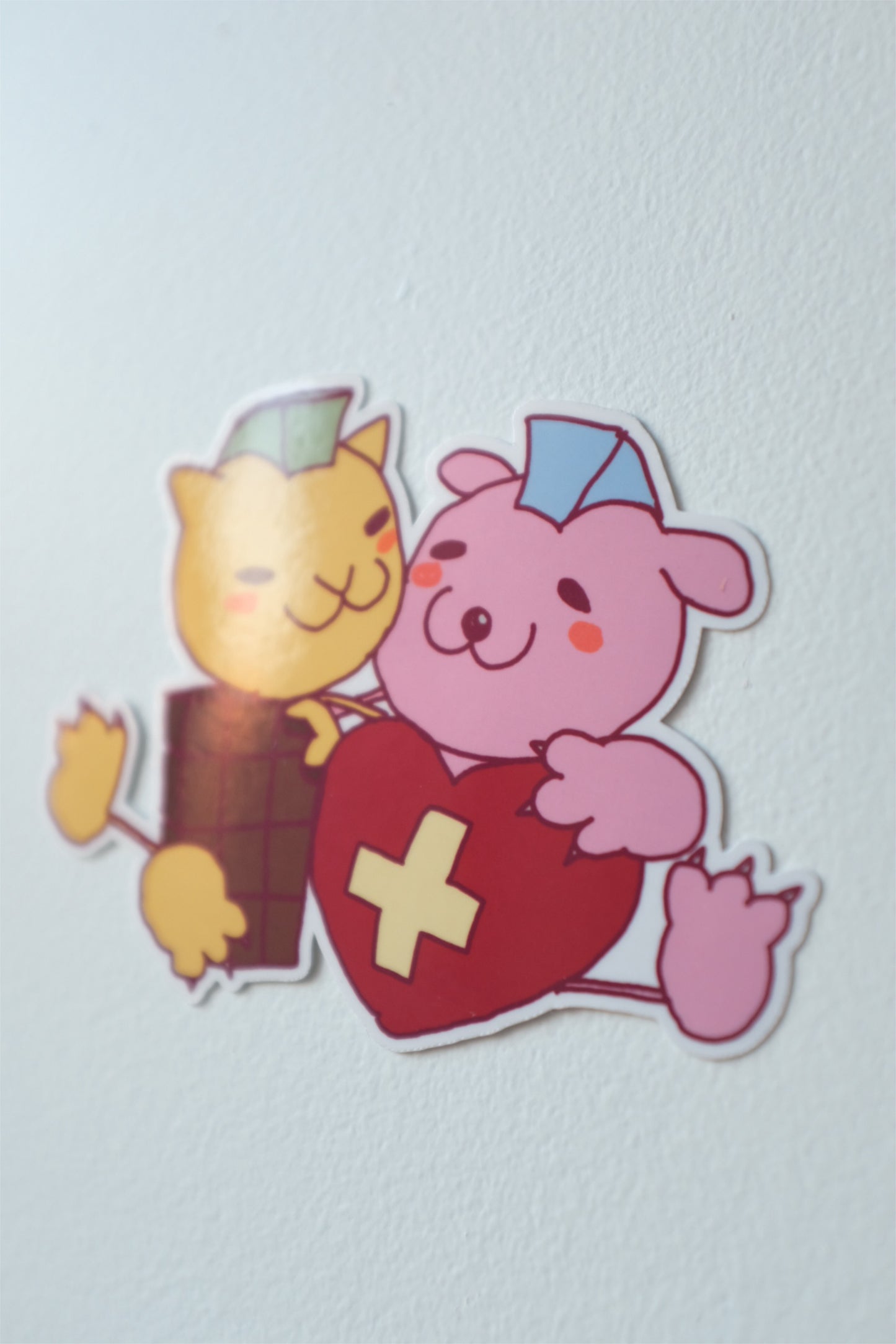 mohawki lovE U STICKER