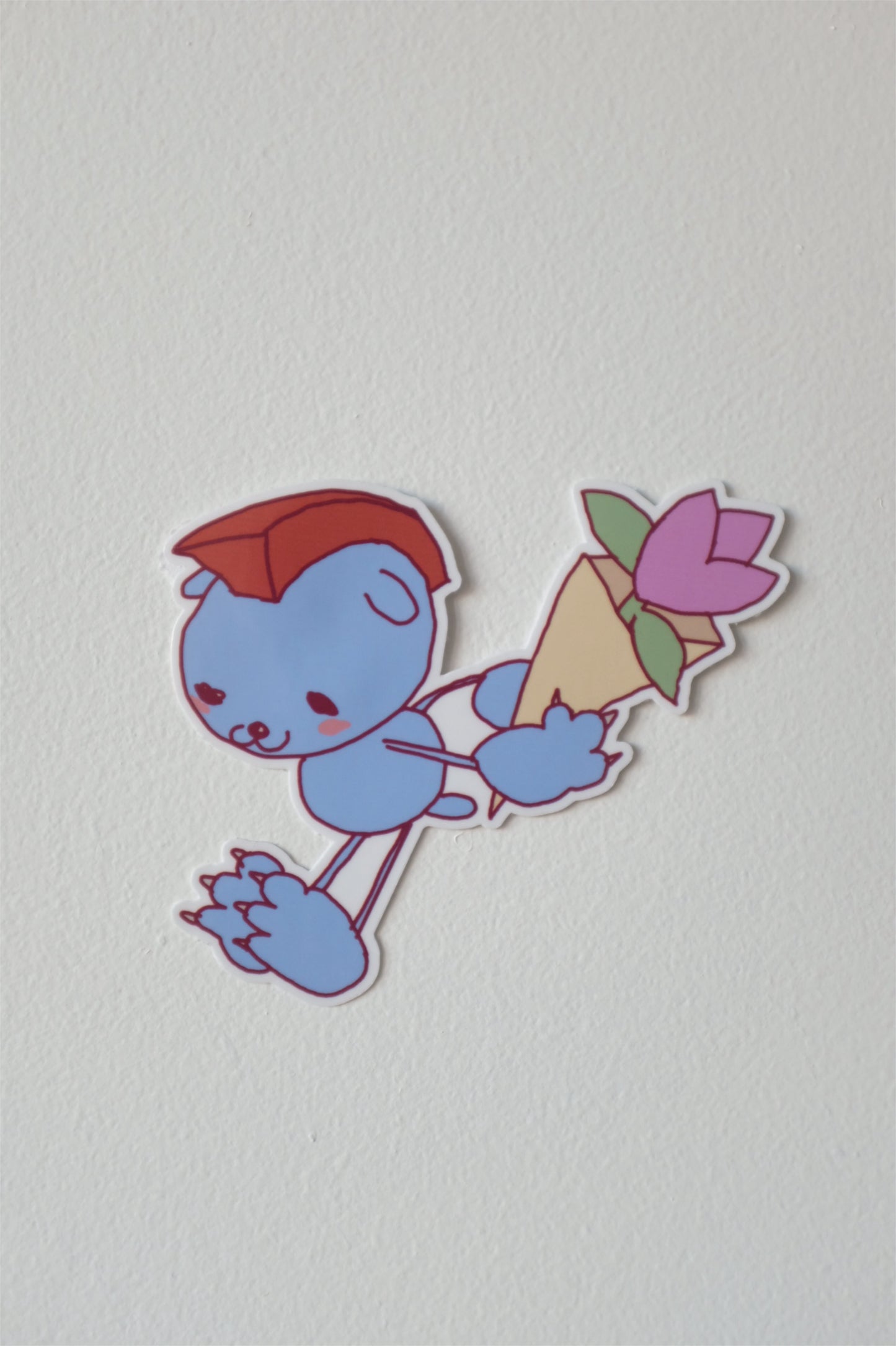 mohawki boUQET STICKER