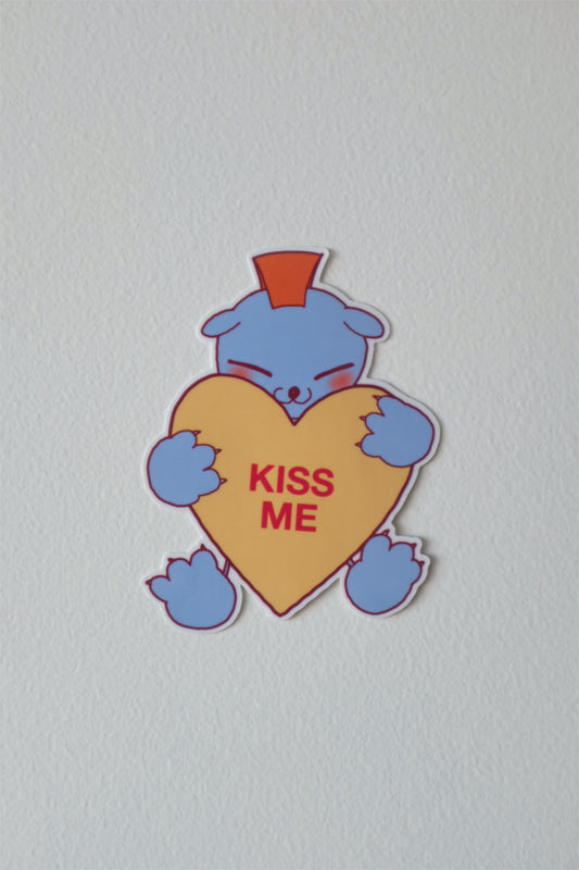 mohawki kiSS ME STICKER